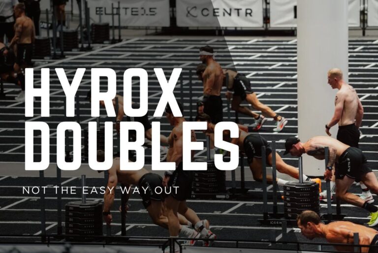 HYROX Doubles Isn’t the Easy Way Out. Here’s How to Train for It.